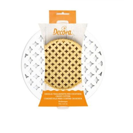 Decora 0215800 Griglia Tagliapasta Arabesque Tonda Ø30cm