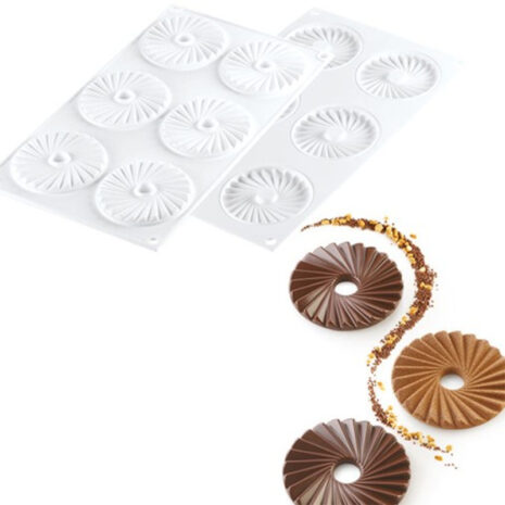 Silikomart Stampo in silicone Plissé 23