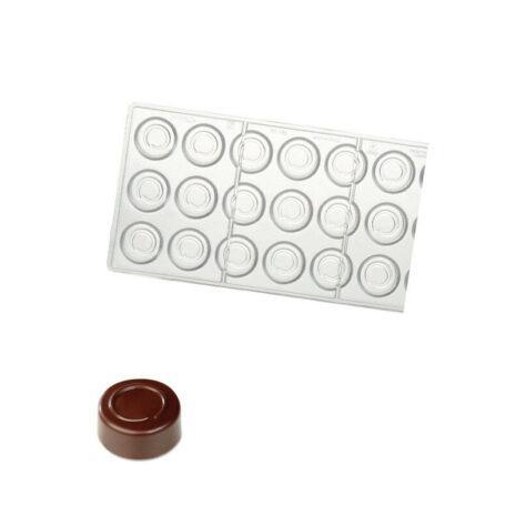 Pavoni-Stampo in Policarbonato per Cioccolato Praline-PC100