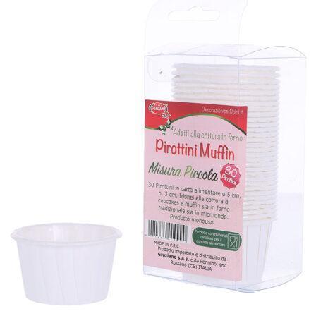 Pirottini Piccoli in Carta da Forno  30pz
