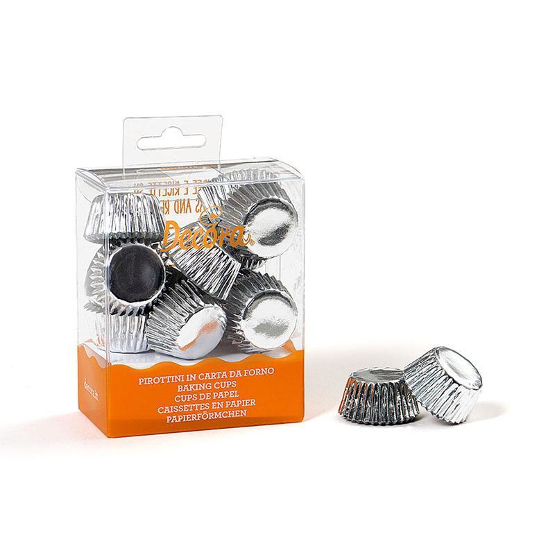 Pirottini Decora Mini Muffin Argentati 180pz