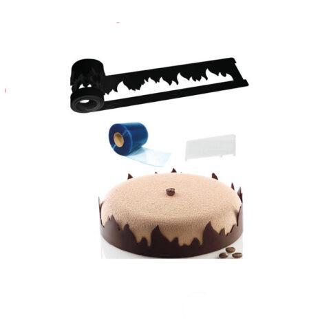 Silikomart - Kit 3pz  Fascia in silicone FUOCO
