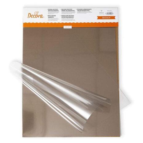 Decora Fogli PVC per Alimenti 150 Mycron 40 X 60 Cm