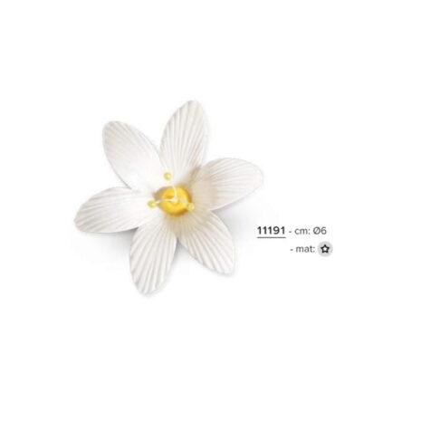 Modecor Decorazioni in Zucchero GIGLIO Grande ⌀ 6cm