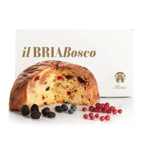 Bonci Bria Bosco 850g - Panettone Artigianale ai Frutti di Bosco e Liquore