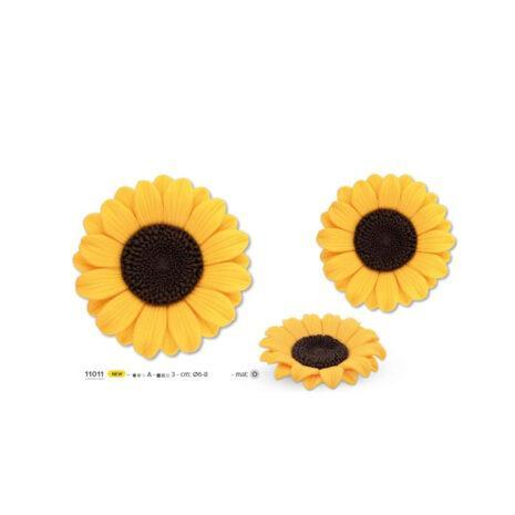 Modecor Decorazioni in Zucchero Fiore di Girasole