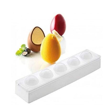Silikomart Stampo in Silicone Mul 3D EGG A+B