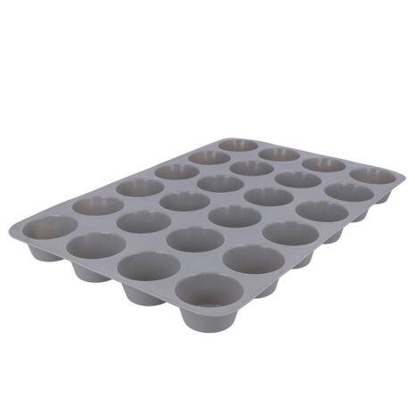 Stampo in Silicone per 24 Mini Muffin Graziano