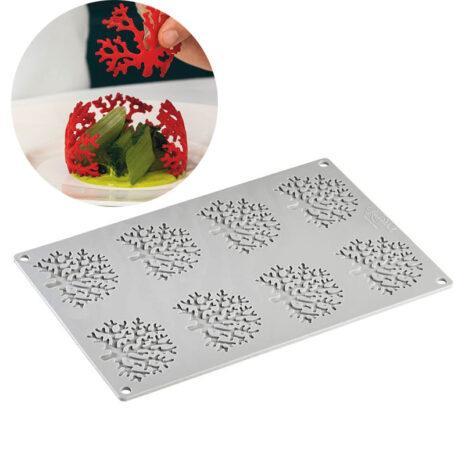 PAVONI Tappeto in Silicone Professionale Coral 8 Impronte