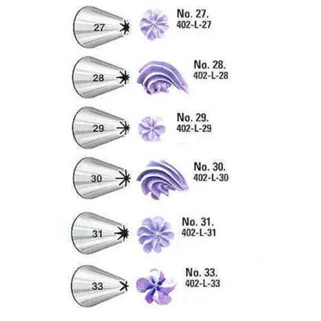 Wilton Cornetto Acciaio Inox  Flower