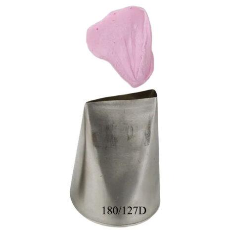 Cornetto Petalo 180/127D Acciaio Inox Decora