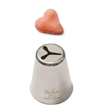 Decora Beccuccio 252 Cuore Acciaio Inox