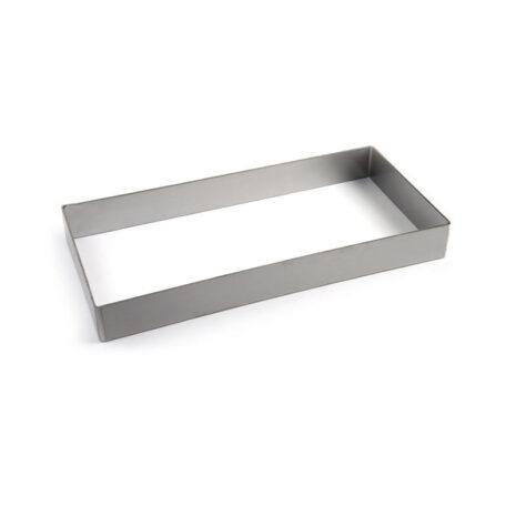 Martellato Fascia Inox Professionale Rettangolare  300x91 h4 cm