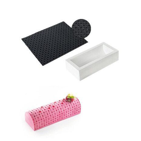 Silikomart Tappetino in Silicone Texture Mat Pois