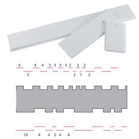 Martellato Pettine Decoro PDM9/10 34CM