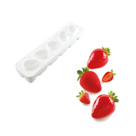 Silikomart Stampo in Silicone Fragola 120