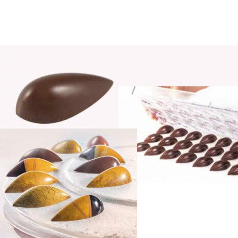 Martellato -Stampo in Policarbonato per Cioccolato Decorazioni- MA1011