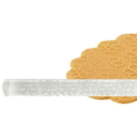 Mattarello Professionale Decorazioni MARGHERITE 32CM