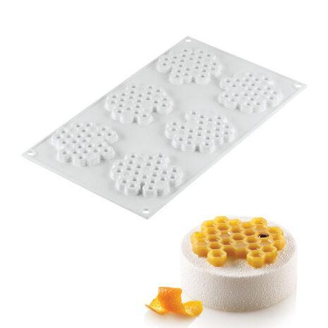 Silikomart Stampo in Silicone Miel 18