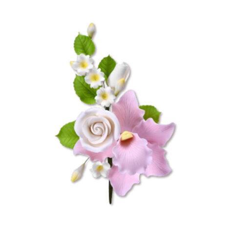 Modecor Ramo Orchidea Rosa Decorazioni Floreali