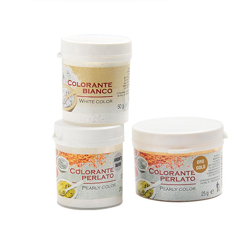 Solchim Coloranti Alimentari Concentrati Perlescenti 25g