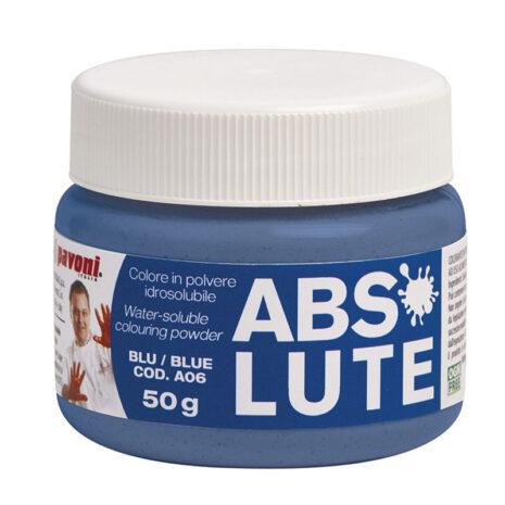 Pavoni -Colori Idrosolubili in Polvere -ABSOLUTE- Blu 50g