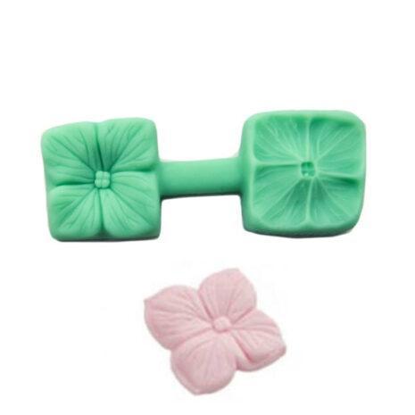Graziano Stampo Venatore in Silicone Alimentare Mini Fiore -Hydrangea-Fiore 1