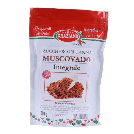 Graziano Zucchero Di Canna Integrale Muscovado 500g