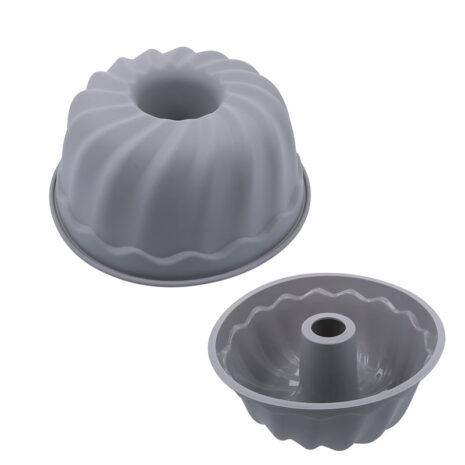 Graziano Stampo in Silicone di Forma Rotonda, Ideale per realizzare Ciambelloni