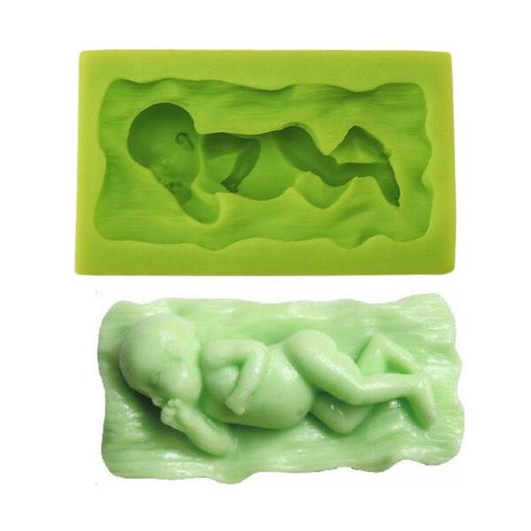 Graziano Stampo in Silicone per Realizzare La Forma Neonato 3D
