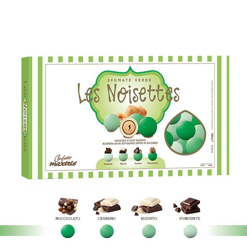 Maxtris Confetti Les Noisettes Sfumate Verde 1kg