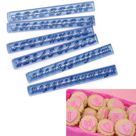 Set 6 Stampini Lettere e Numeri Graziano