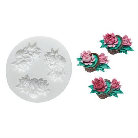 Silikomart-Sugarflex Venatore Slk242 Roses
