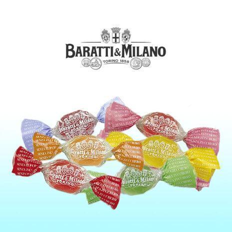 Baratti e Milano Mini Caramelle Gelèes alla Frutta Senza Zucchero 500g