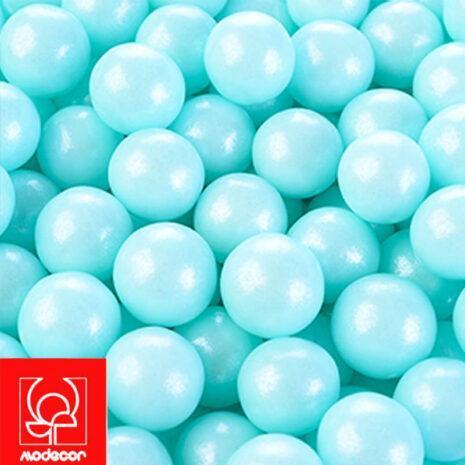 Modecor Perle Di Zucchero Perlescenti Celeste Ø 0,9 cm 90g