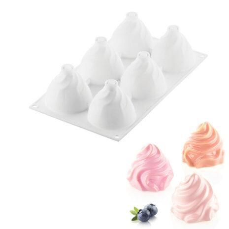 Silikomart -Stampo in Silicone CHANTILLY 120