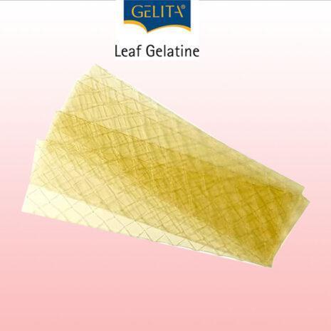 Gelatina Alimentare Bianca In fogli Qualità Titanio-100/120 Bloom-5Fogli