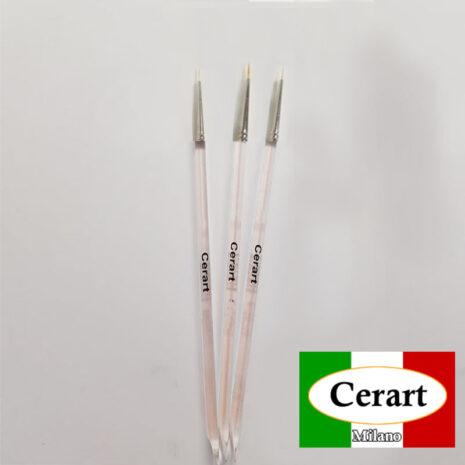 Cerart Kit Pennelli Sintetici a Punta PRO N° 0-3/0-10/0