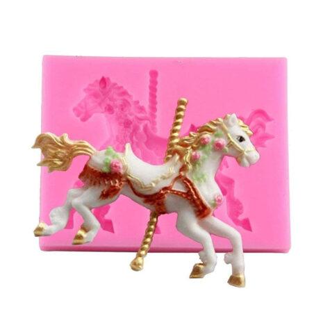 Stampo in Silicone 3D Stampo Cavalluccio Giostrina