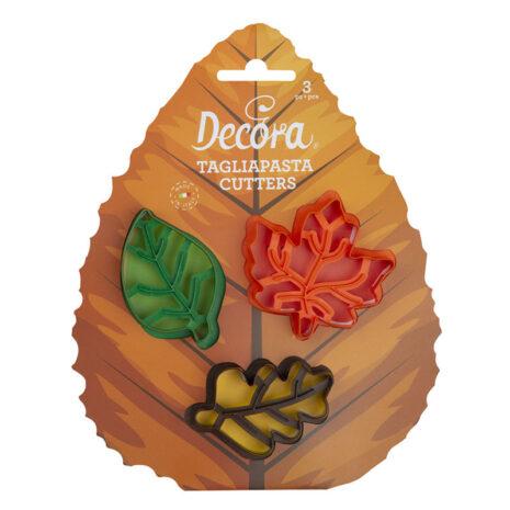 Decora Set Tagliapasta Foglie Autunnali