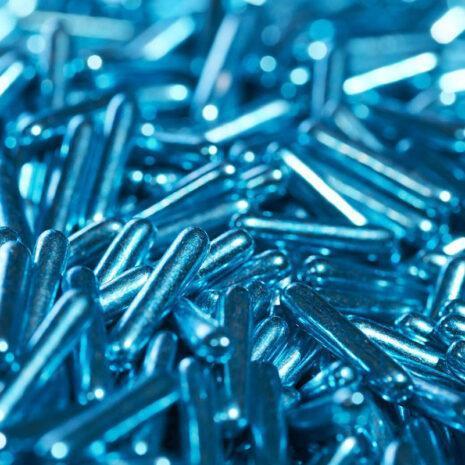 Sprinkles Rods Blu Metallizzato