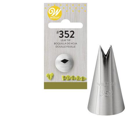 Wilton Blister Cornetto Foglia N. 352  Acciaio