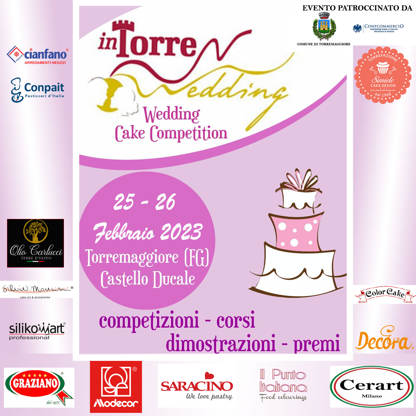 3)TORRE WEDDING CONCORSO A TEMA - TORTE FINTE