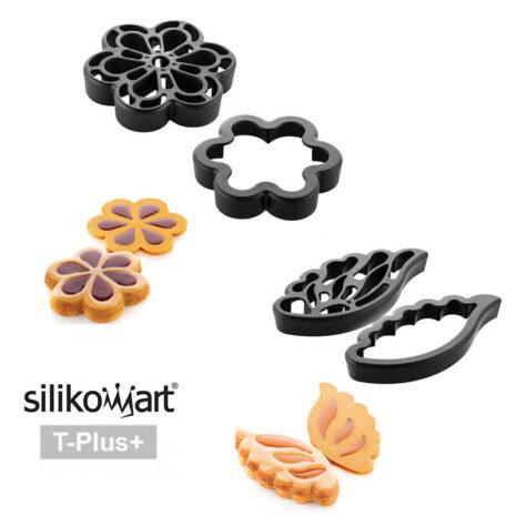 Promo Silikomart T-Plus  Set 2 Kit Papillon +Marguerite