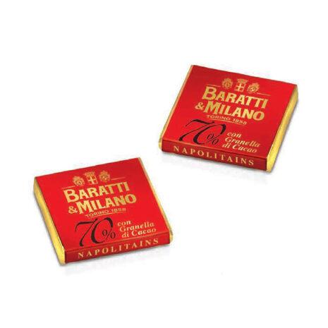 Baratti & Milano Cioccolatino Blend Extra Fondente 70% GRANELLA DI CACAO - 500g