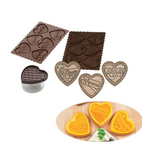Silikomart Ckc06 Cookie Choc Cookie Love