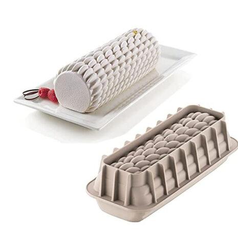 Silikomart Stampo in Silicone per Tronchetti Buche Quenelle