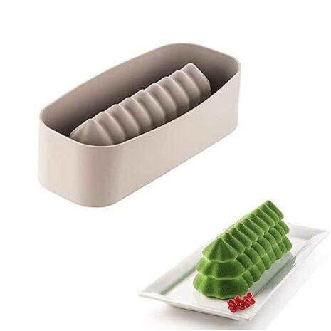 Silikomart  Stampo in Silicone per Dolci Buche Sapin