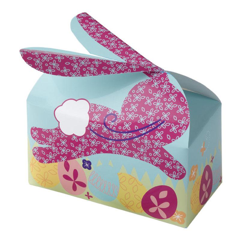 SCATOLA PORTA DOLCI CONIGLIETTO, 3 PZ CM 6,3 X 12,7 H CM 6,3