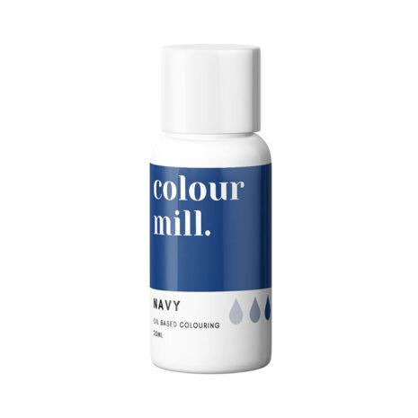 Colorante Alimentare a Base Olio Liposolubile Colour Mill -Blu Navy 20ml